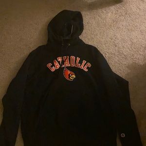 Champion Catholic University hoodie